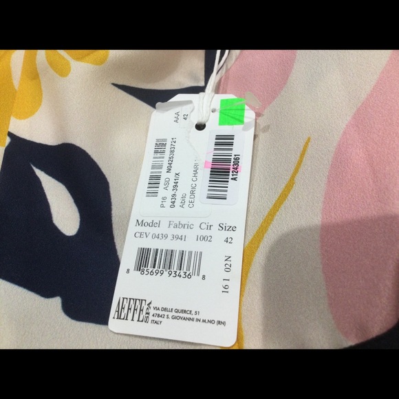 CEDRIC CHARLIER MIDI PENCIL DRESS SIDE SLITS SIZE 8 NWT fits like a 6 - Picture 8 of 10